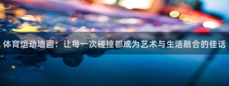 欧亿体育官方正版app娱乐网站：体育运动墙画：让每一次碰撞都